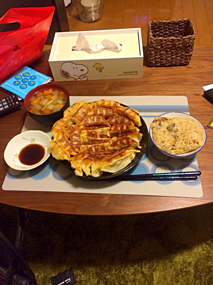 餃子定食|隼人さん