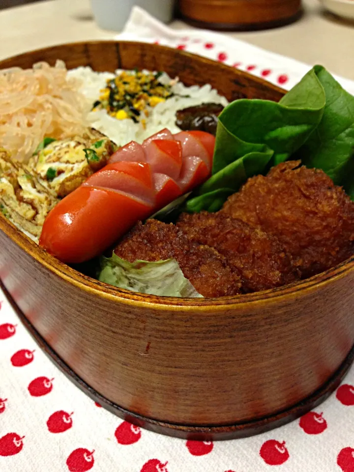 Snapdishの料理写真:2月13日お弁当…|Kumi Satouさん