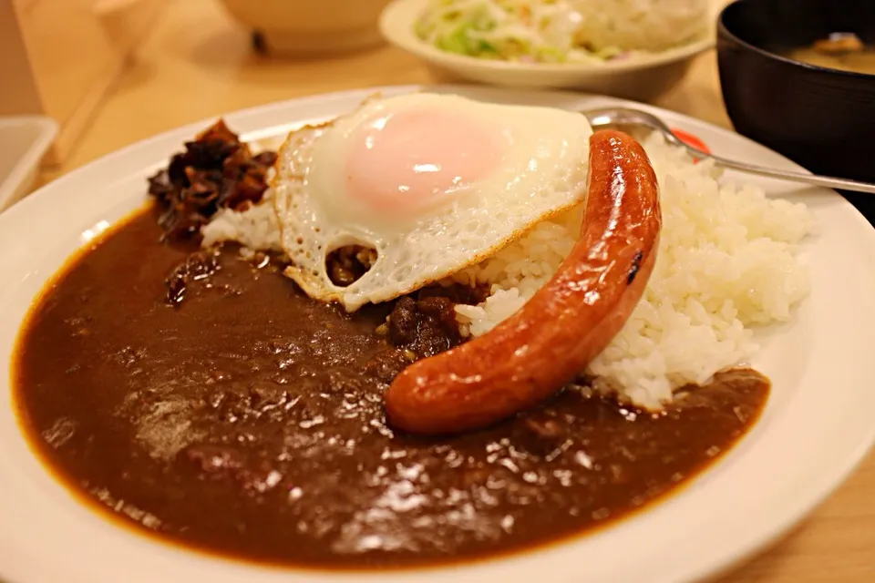 ソーセージエッグカレー|マハロ菊池さん