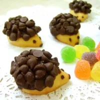 Hedgehog butter cookies