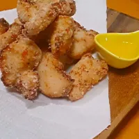 鶏ささみの塩麹揚げ|モッチさん