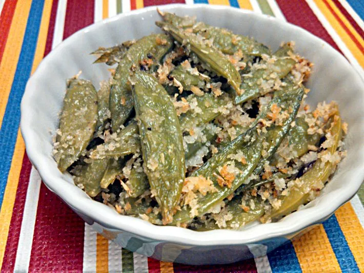 Crunchy sugar snap peas|Sashi Steinerさん