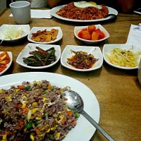 Snapdishの料理写真:korean beef fried rice|Han Leeさん