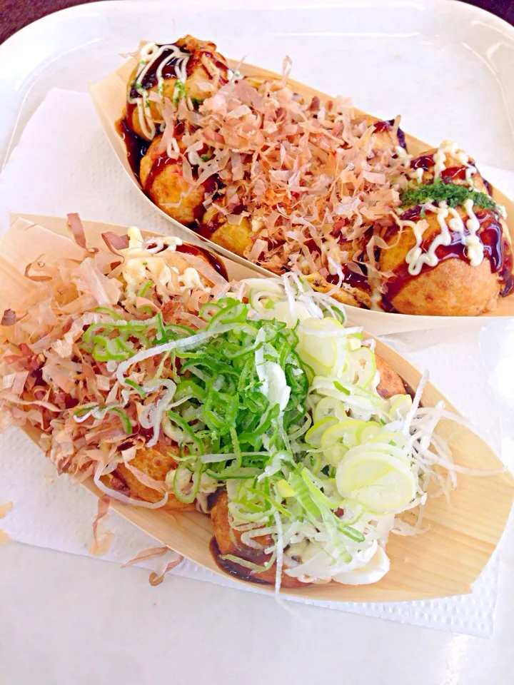 octopus dumplings(takoyaki)♨たこ焼き|🌈Ami🍻さん