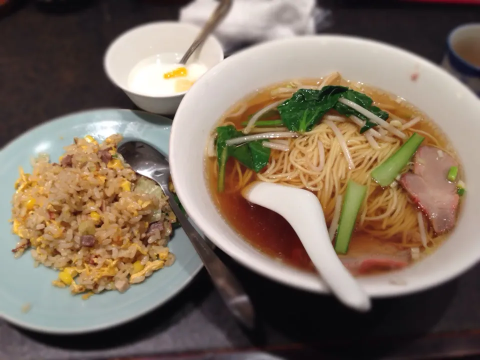 チャーシュー麺と半チャーハン|純さん