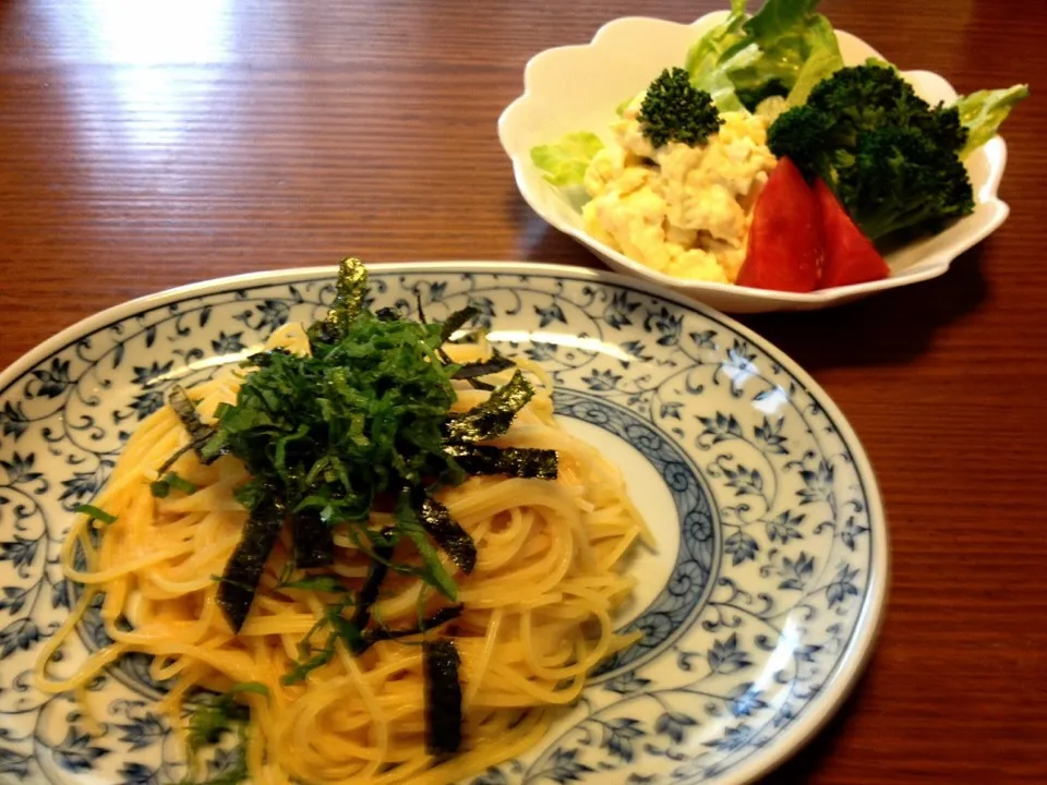 明太子パスタ🍝|かまさん