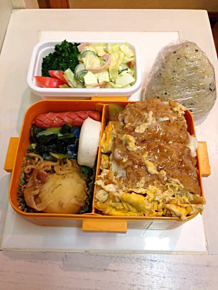 カツ丼弁当|mahirooujiさん