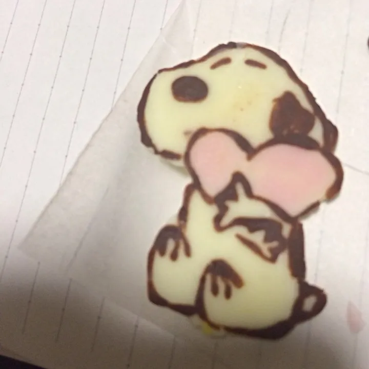 チョコペンスヌーピー♡|西尾瞳さん