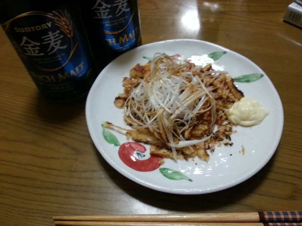 カリッカリに焼いた油揚げ（⌒_⌒）|たくぞうさん