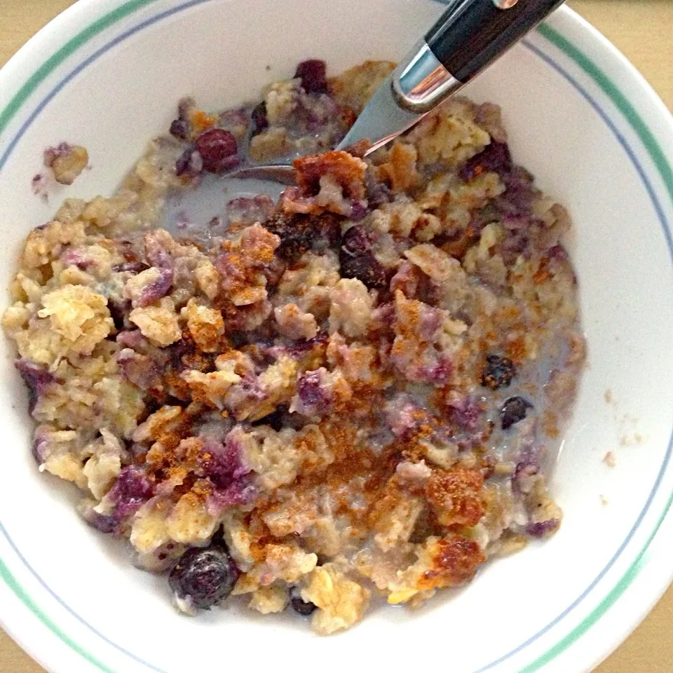 Baked blueberry and banana oatmeal|Martha P.さん