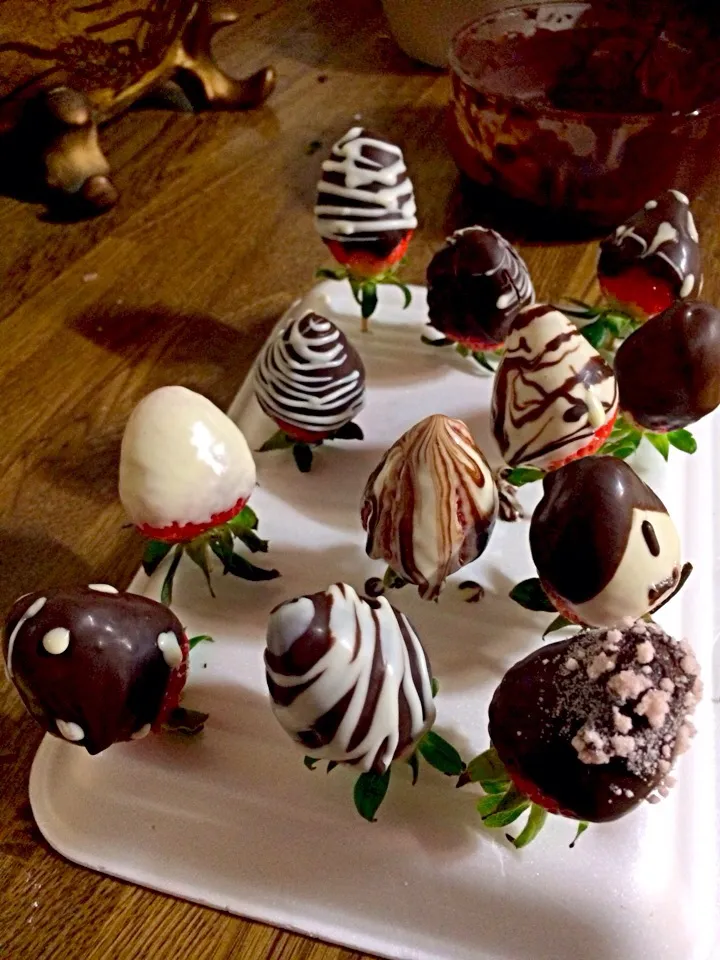 Chocolate covered strawberries 😍❤️|dianaさん