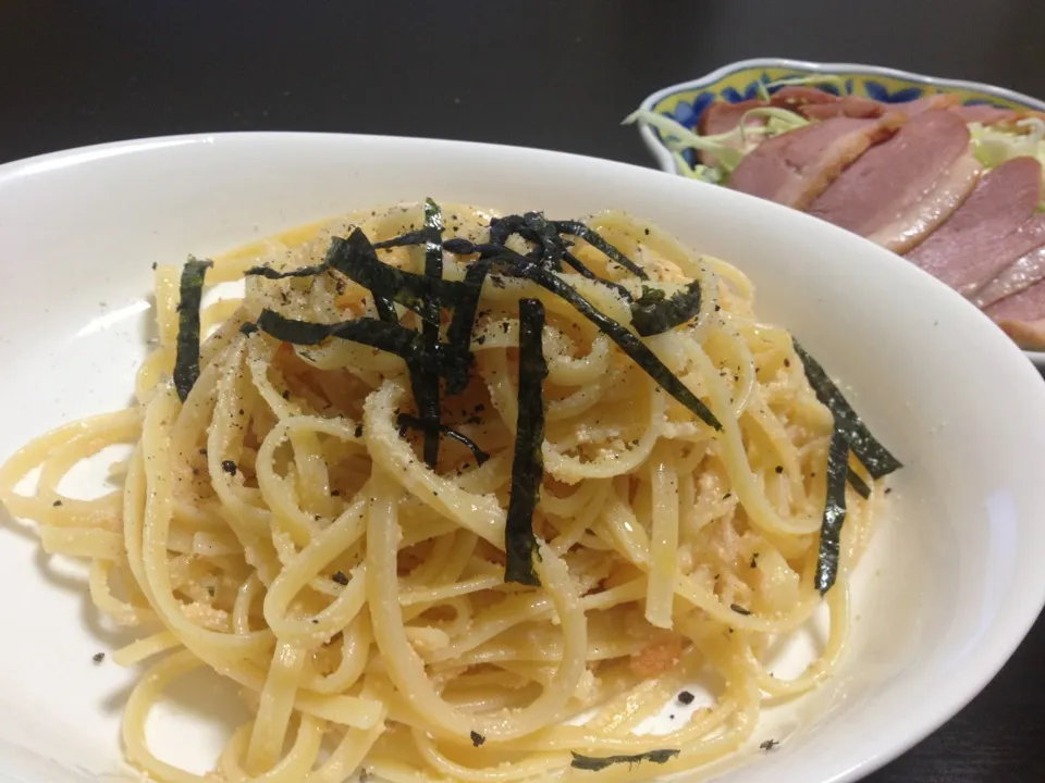 焦がしバターの明太子パスタリングイネ|渡辺 努さん