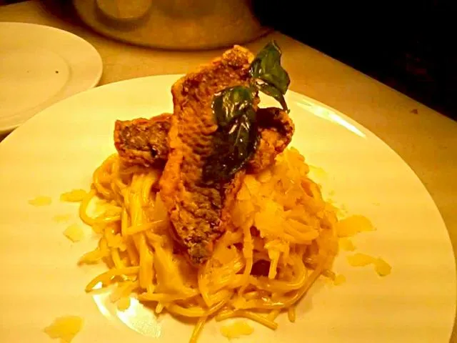 Tilapia Truffles Pasta|Dan Alfred Garcia Madriagaさん