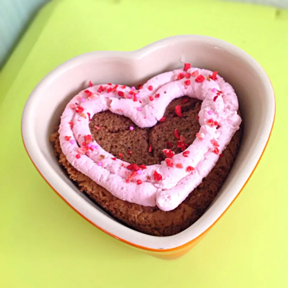 Valentine chocolate chiffon cake|Aymee Bestさん