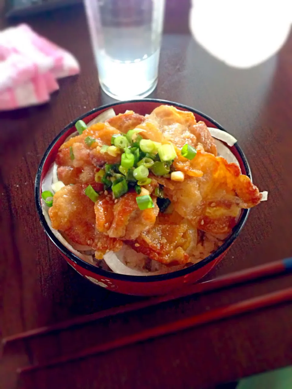 カリカリ豚丼|せわさん