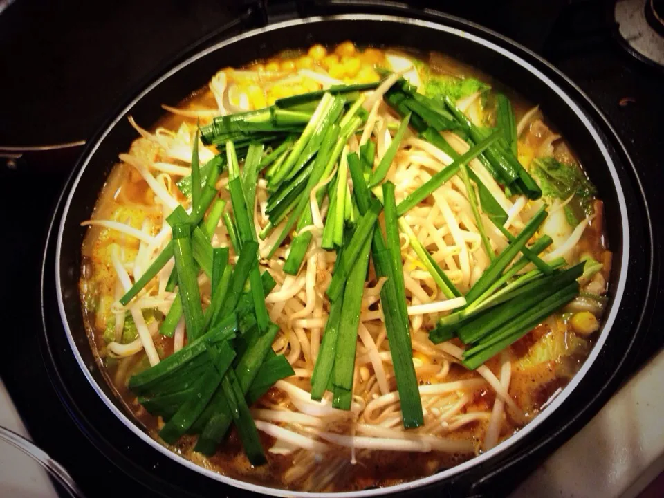 昨日の味噌鍋。|悪ちょく。さん