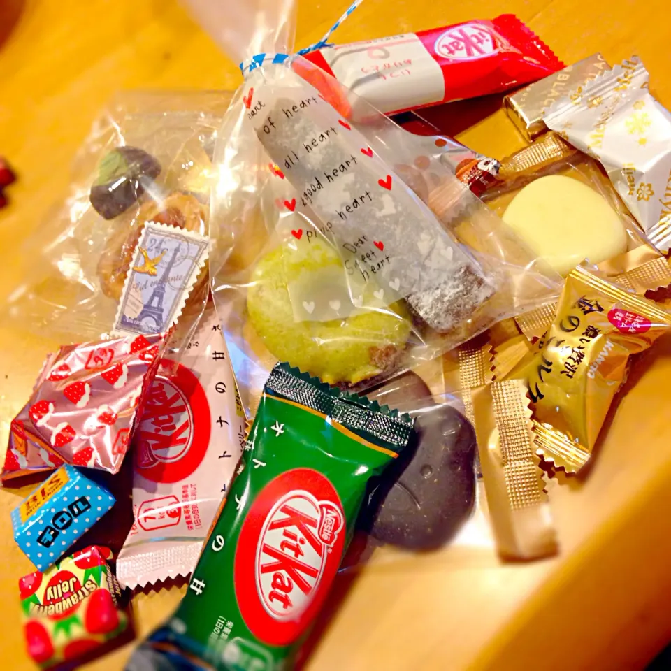 Snapdishの料理写真:もらったチョコたち|あっこさん