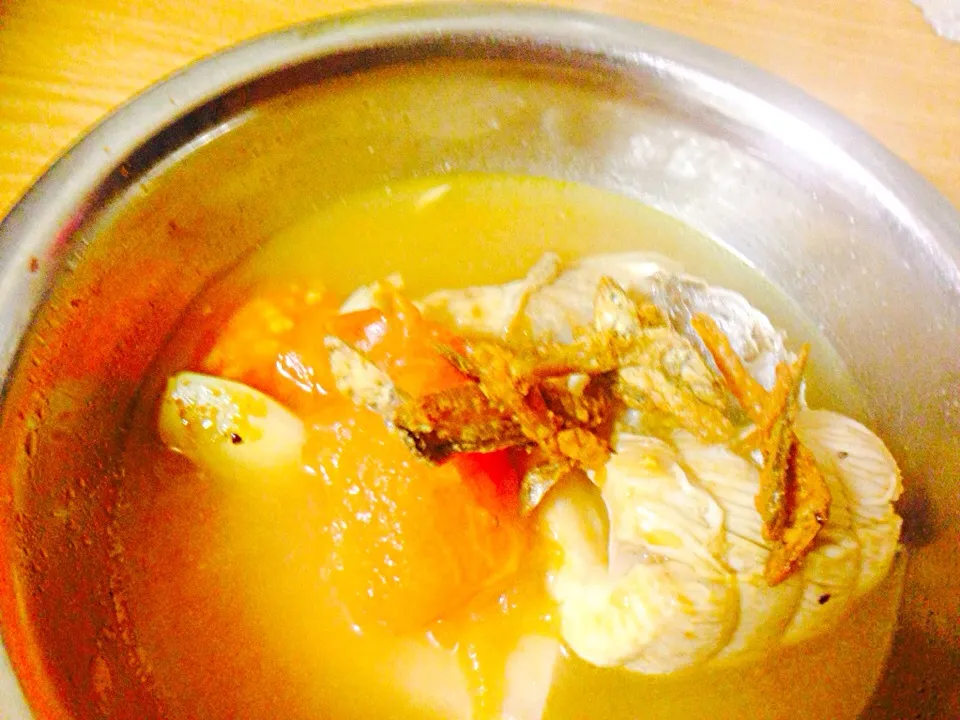 Fish soup. I call 3 minutes seafood soup|Jefferson M. Macalindongさん