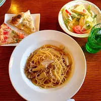 牛肉とキノコのパスタ|mioさん