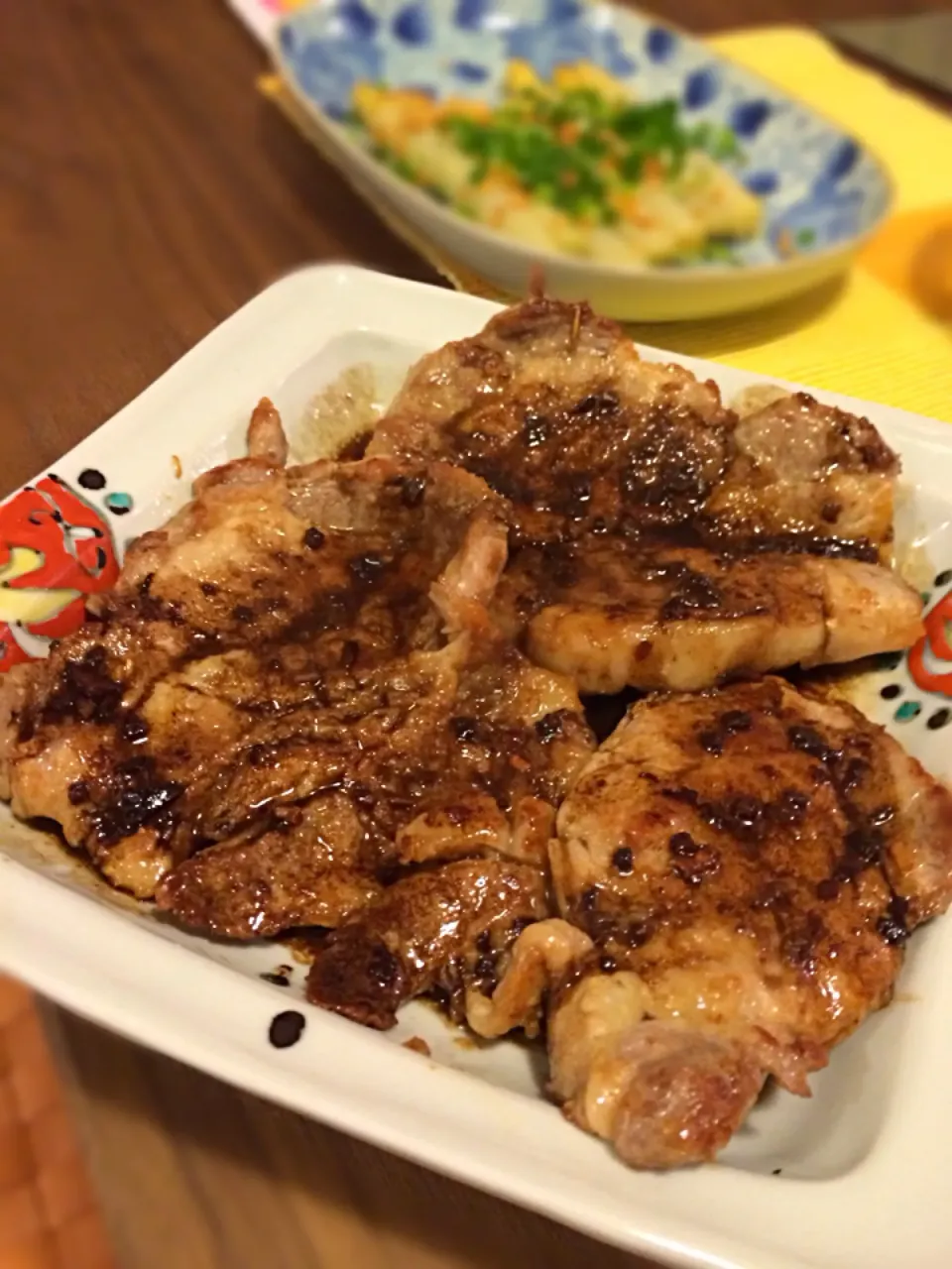 Sautéed pork w/balsamic vinegar sauce|Junya Tanakaさん