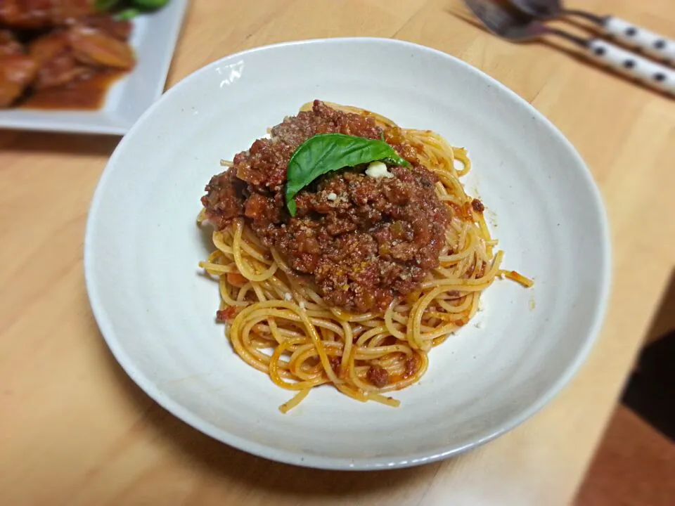 手作りミートソースdeバレンタインDinner|Rinkoroさん