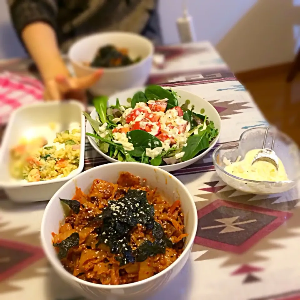 豚キム丼＋α|井上トウヤさん