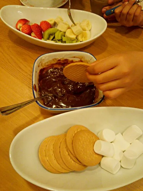 チョコフォンデュ♪|ちえさん