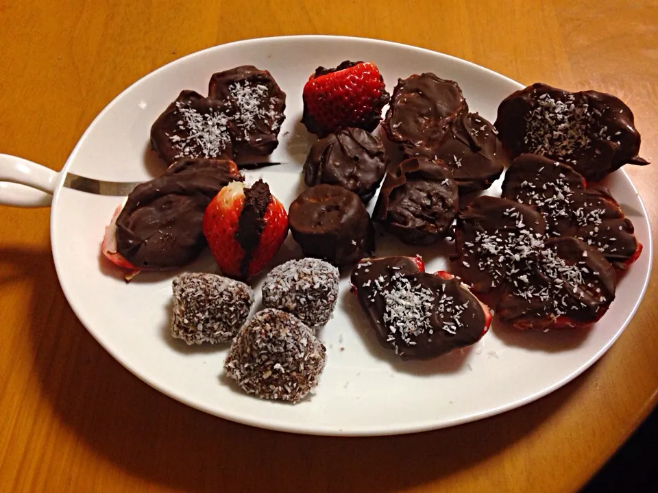 chocholate covered strawberries|Diana Hiraoさん