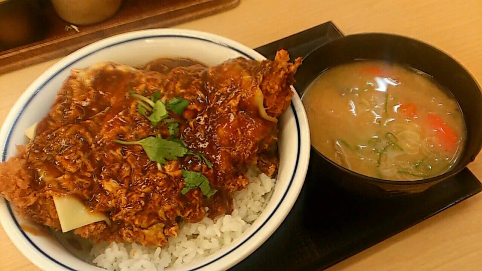 チーズ味噌カツ丼|ねぎしさん