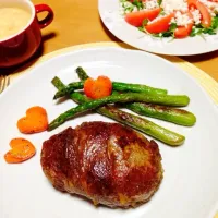 💖tonights dinner ! Meat on meat , yey!|ChaHo143さん