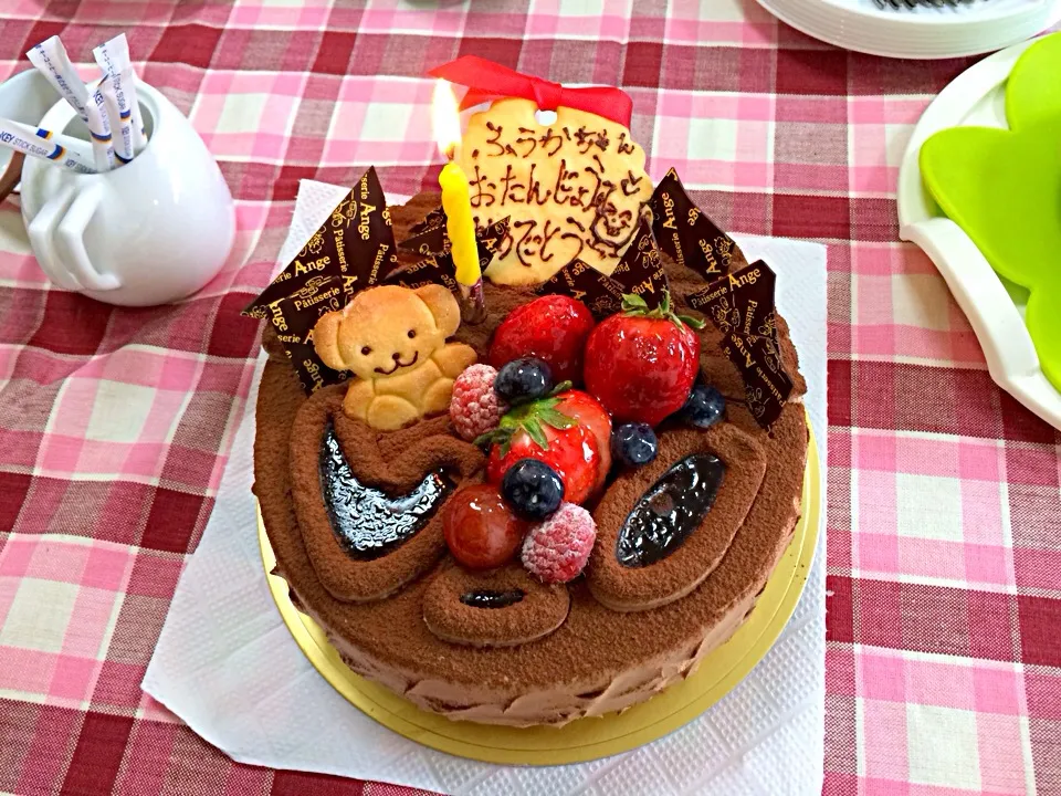 娘の誕生日ケーキ♡|真奈美さん