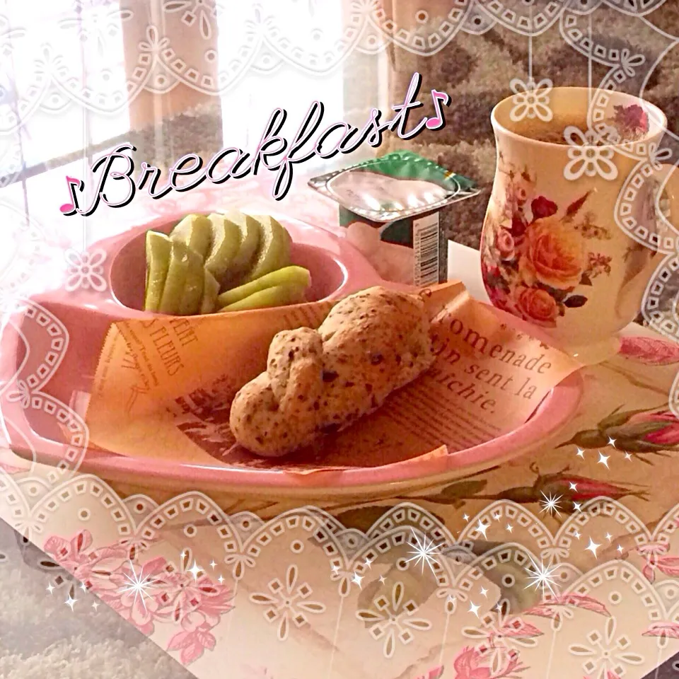 Snapdishの料理写真:♪Breakfast♪313kcal♪|ぼるぴぃ〜さん