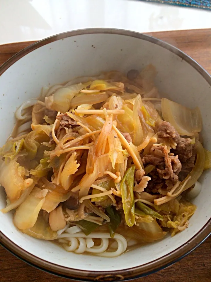 すき焼きうどん|rumi0674さん