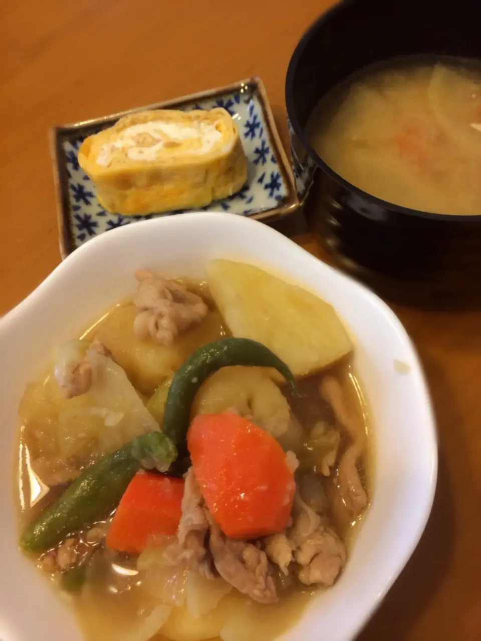 肉じゃが・出し巻き卵|えみさん