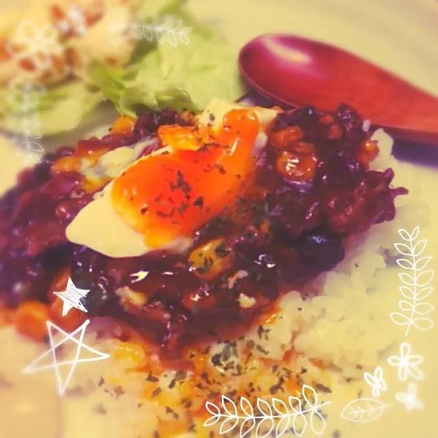 Snapdishの料理写真:♥︎子供のランチにコーン＆牛肉の簡単カレーです♥︎|❁*.ﾟカノン*.ﾟ❁さん