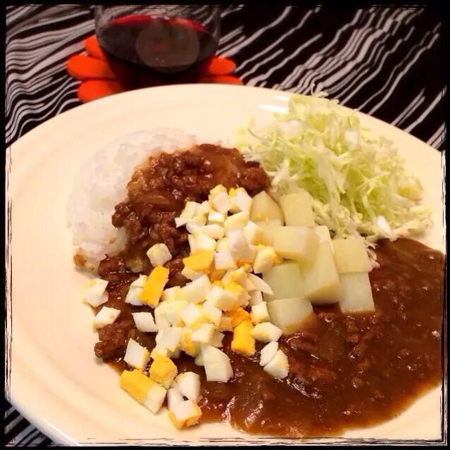 今宵コーズ亭本店＆支店カレーフェチ…じゃなくてフェス🍛ʕ-̼͡-ʔʕ-̼͡-ʔ🍛だんなーさまーと同じメヌー♡ʕ-̼͡-ʔ|七海さん