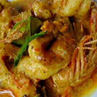 Shrimp with coconut milk curry|sue szeさん