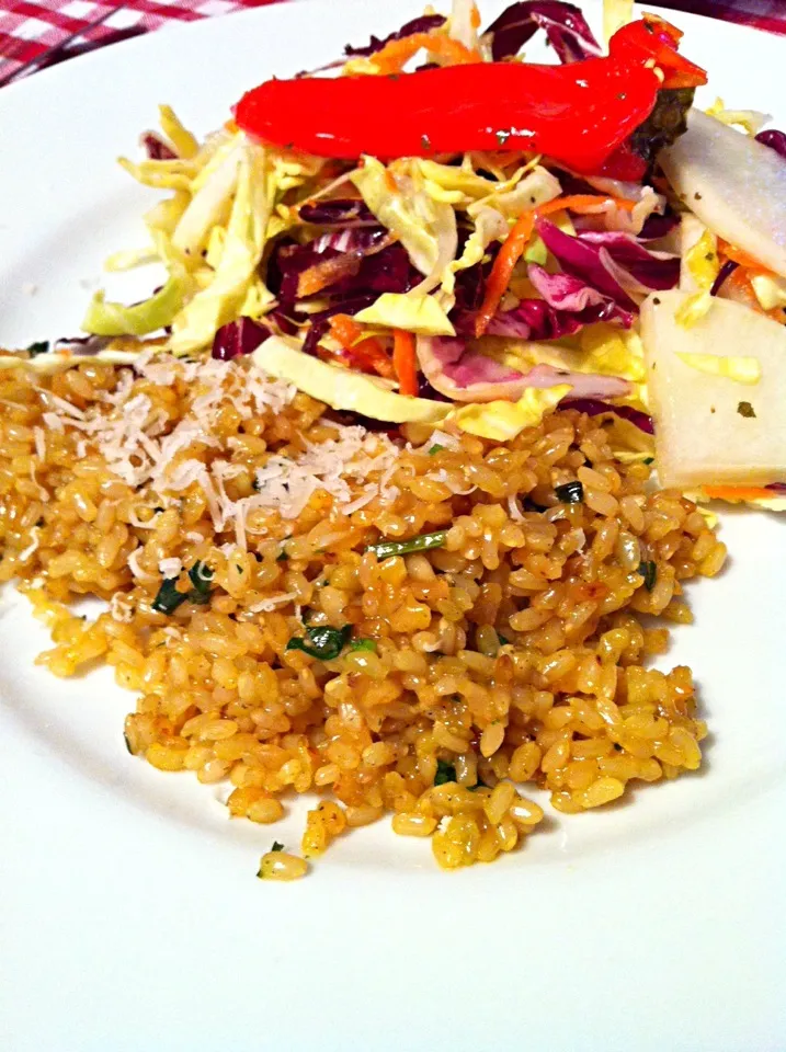 Saffron pilaf & Festive winter salad;)|aястасияさん