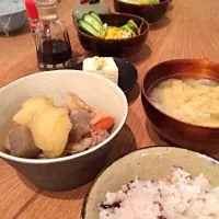 肉じゃが定食|Kanako Achiwaさん