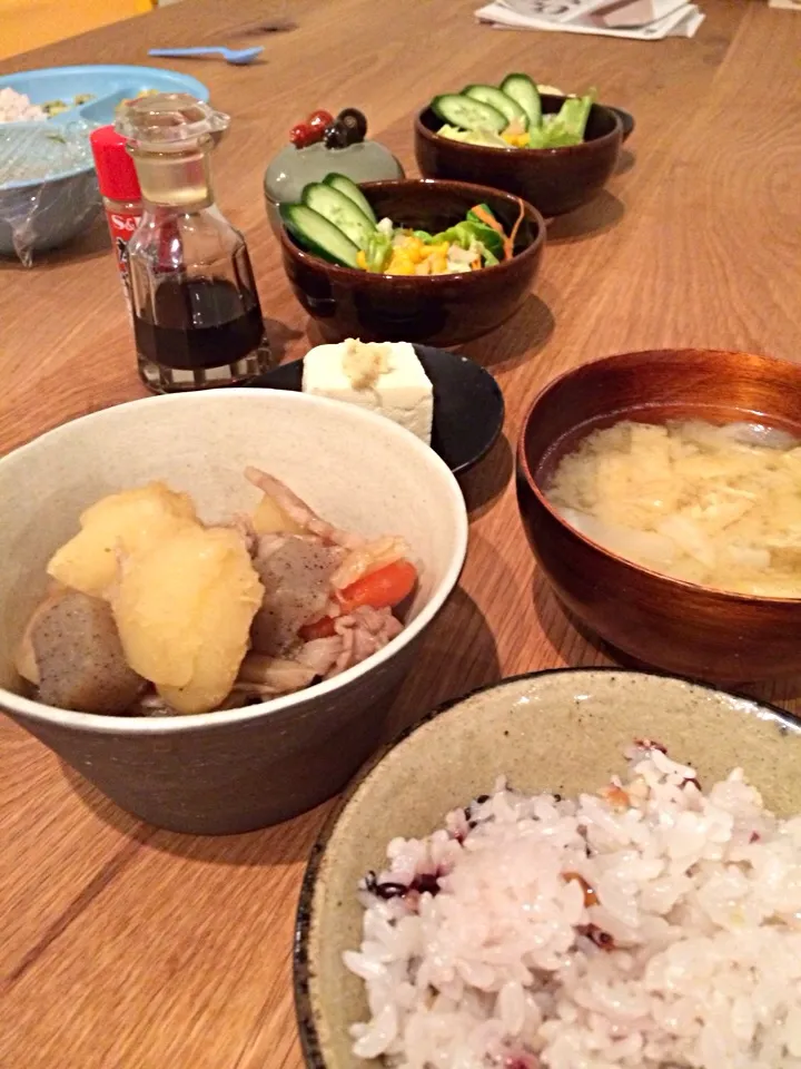 肉じゃが定食|Kanako Achiwaさん