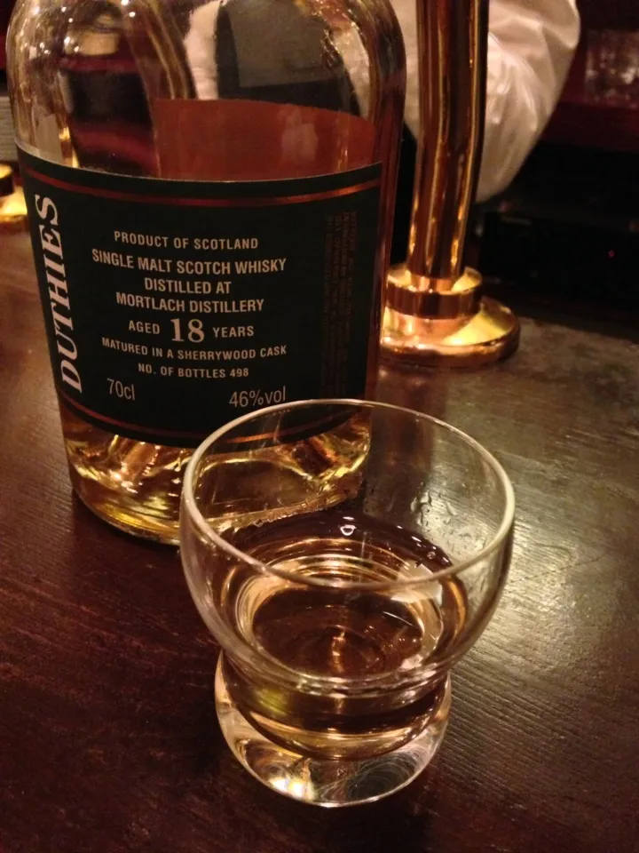 Mortlach aged 18 years sherrywood cask|PegaOさん