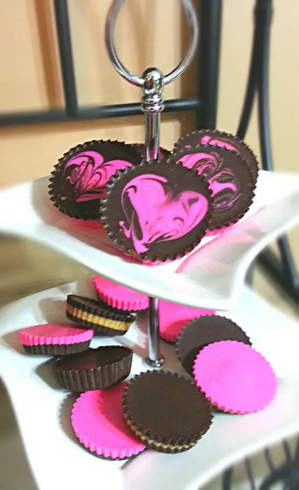 Valentine Chocolate Peanut Butter Cups|S Theoさん