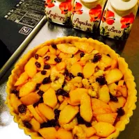 Apple ♥︎Banana tart|h.m.takakoさん