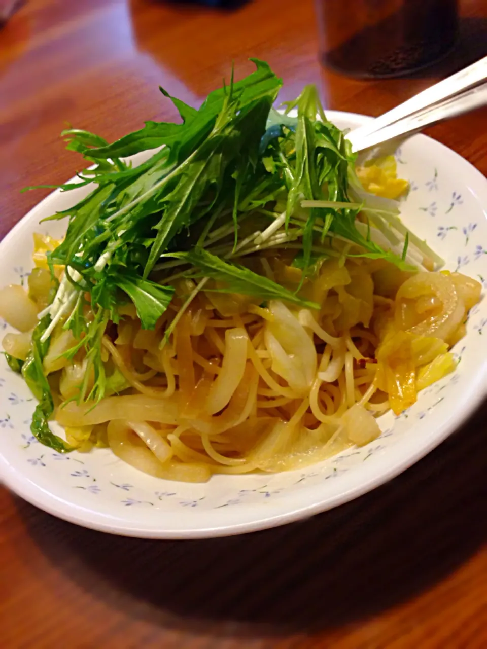 野菜たっぷりボリュームパスタ☺︎|はちさん