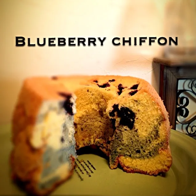 ＊Blueberry  chiffon＊|nonaka mikiさん