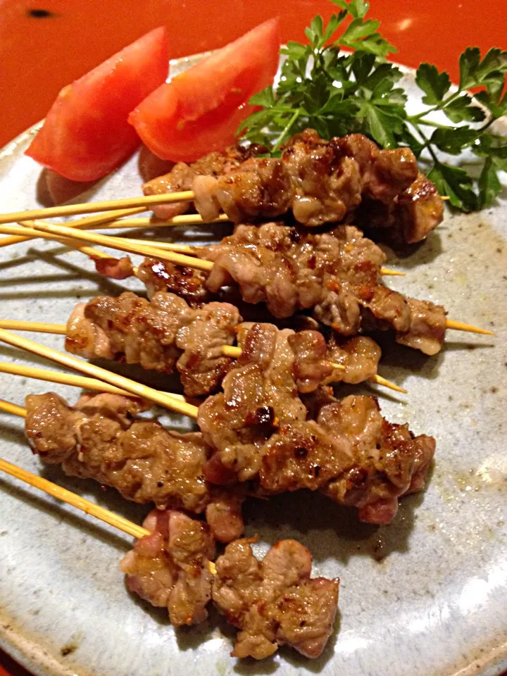 Snapdishの料理写真:トルコ風ラム肉の串焼きチョプ シシ|tamamushiさん