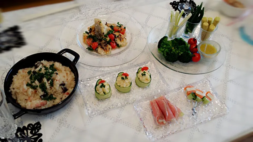 女子会lunch♪|あずきさん