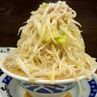 Snapdishの料理写真:小ラーメン　野菜増し増しニンニクアブラ|のりさん