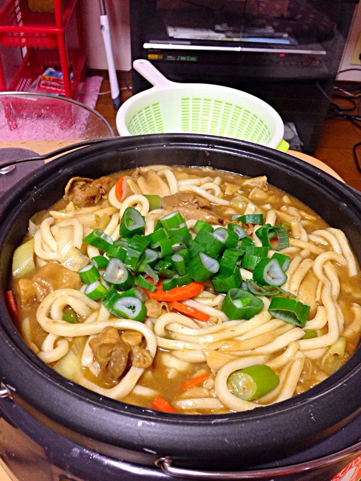 今日のカレーうどん|田中めぐみさん