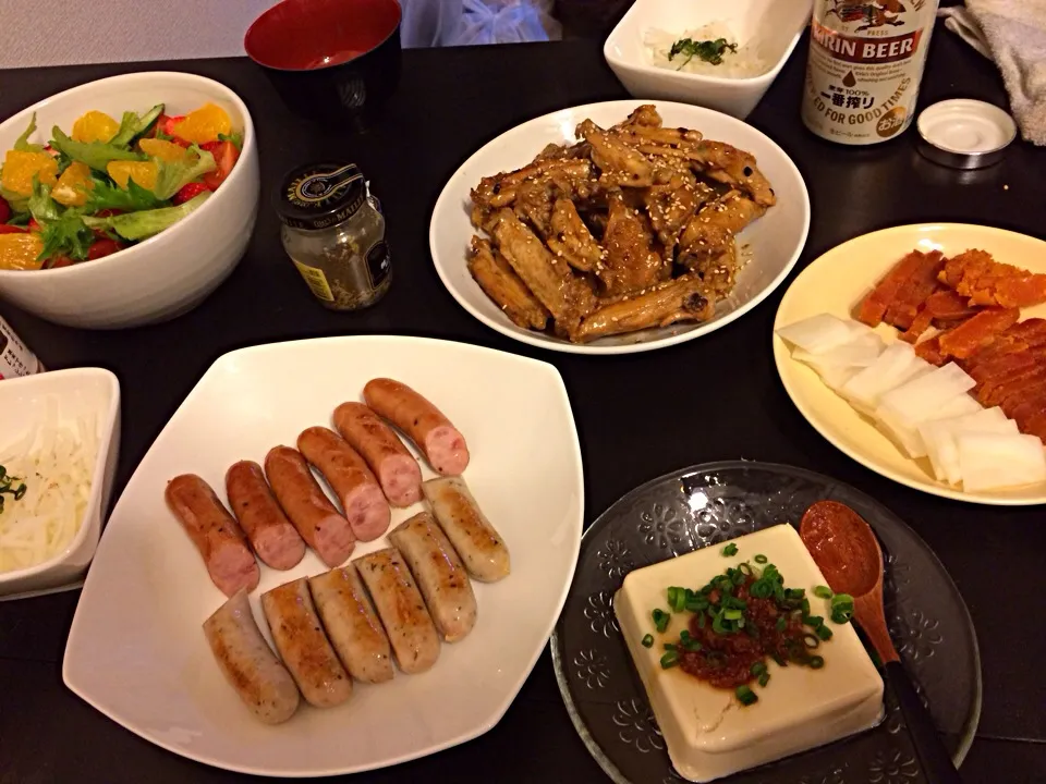 Snapdishの料理写真:つまみー(^o^)|えりさん